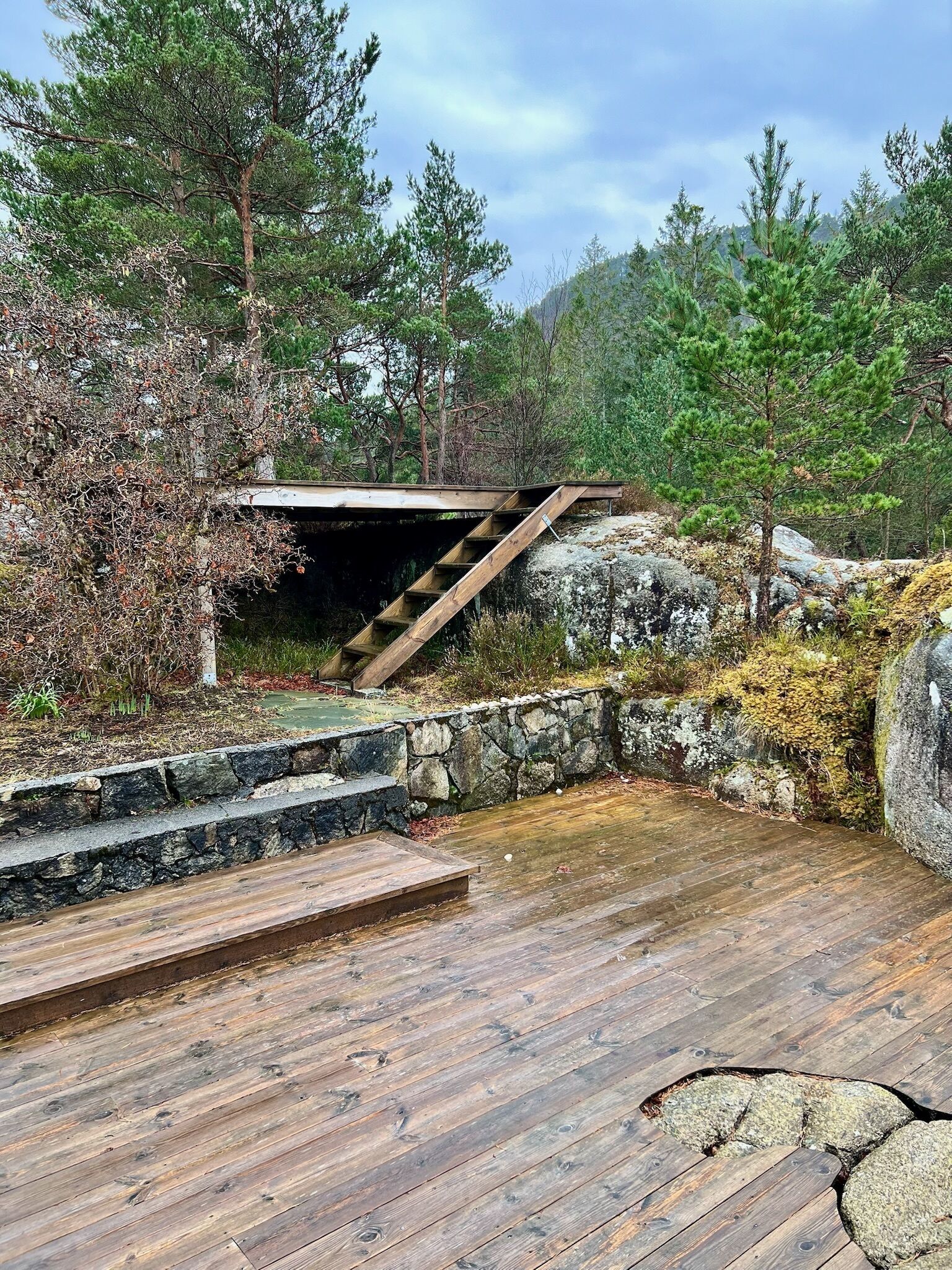 Enceinte de l’hébergement