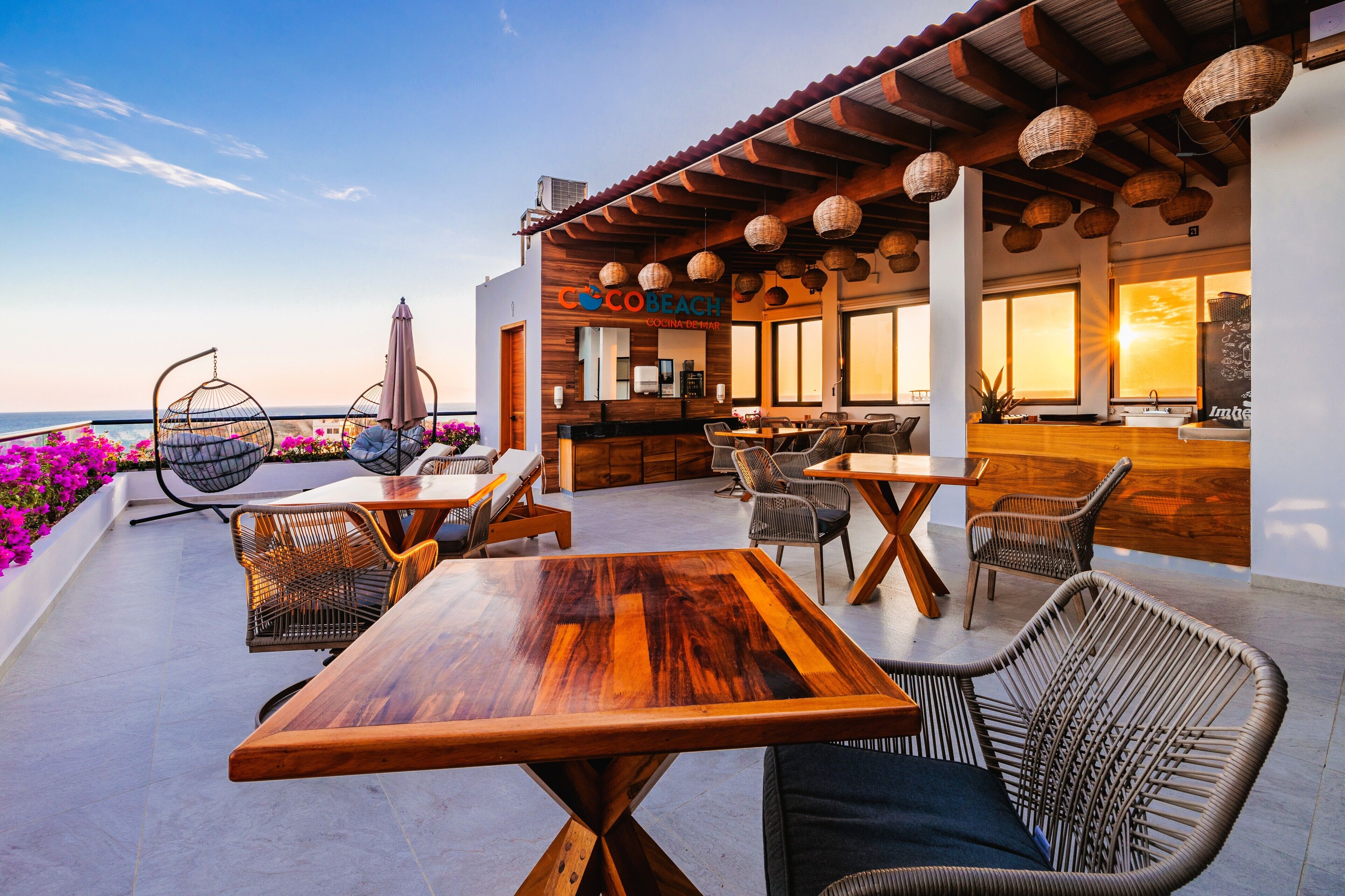 Terrasse sur le toit