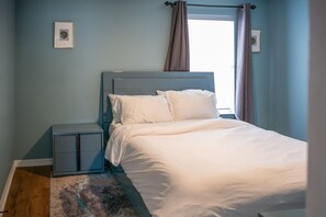 4 slaapkamers, een kluis op de kamer, wifi, beddengoed