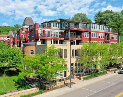 A quick stroll to the finest living Historic Stillwater has to offer.