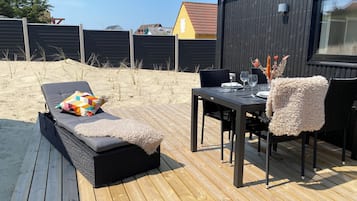 Familie vierpersoonskamer | Terras