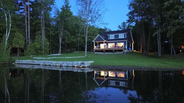Exterior - Brand new, 4 bedroom all-season cottage on Green River. (Washago)
