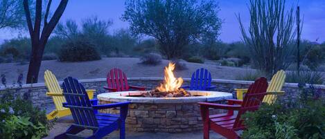 Overnatningsstedets område