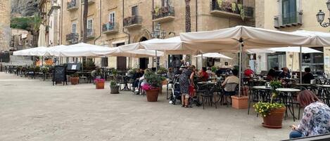 Opções para refeição ao ar livre