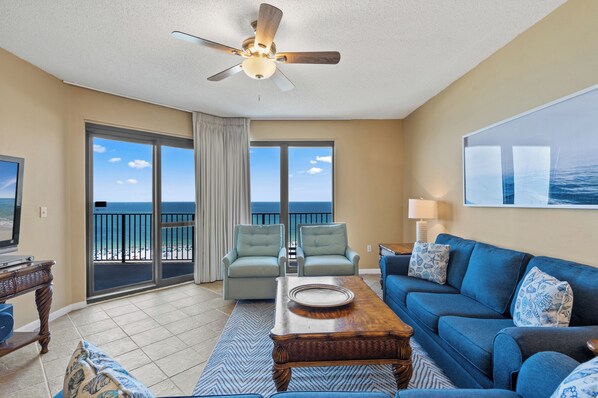 TV, DVD player - Phoenix VI 1213 | Oceanfront | Pools | Fitness Center | My Beach Getaways (Orange Beach)
