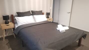 1 makuuhuone, ilmainen Wi-Fi, vuodevaatteet