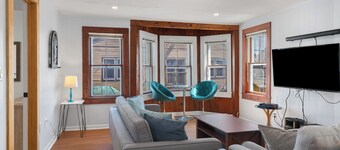 directly in the heart of Ptown, lots of room for fun and friends w/parking