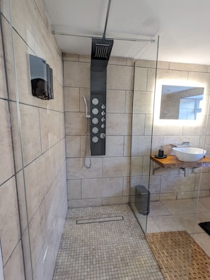 Hair dryer, towels, soap, shampoo - Roggle Roich - A traditional cottage with breath taking views of the sea (Hilton)