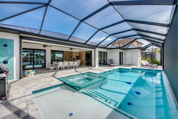 Piscine chauffée