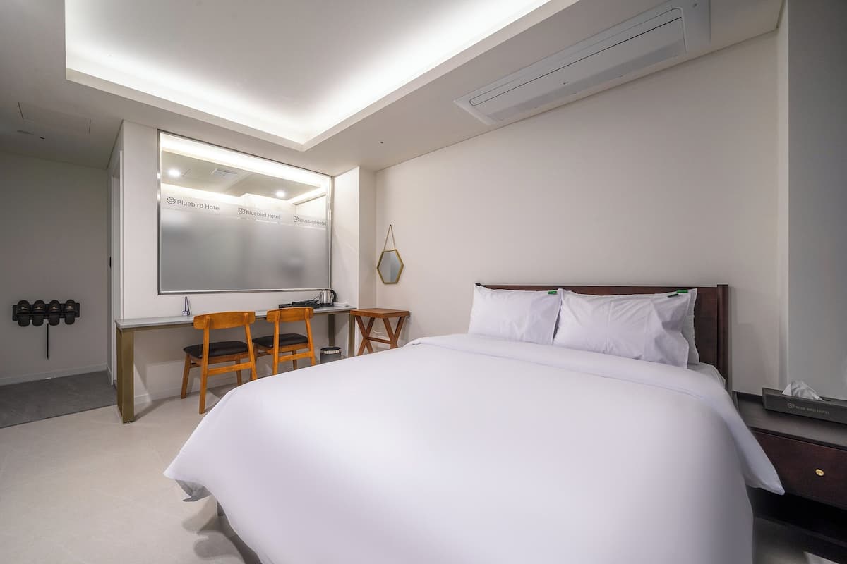 Premium bedding, pillow-top beds, individually decorated