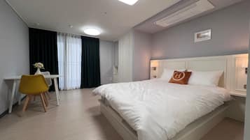 Deluxe Double w Terras B Type | Premium bedding, down comforters, individually decorated