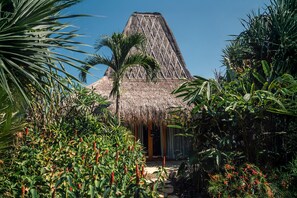 Deluxe Double Room, Garden View | Terrace/patio