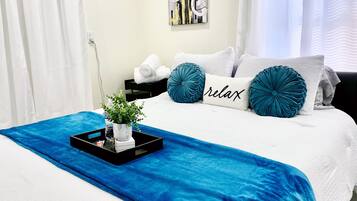 4 dormitorios, tabla de planchar con plancha, wifi y ropa de cama