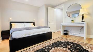 2 dormitorios, tabla de planchar con plancha, wifi y ropa de cama