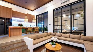 Televisión LED de 35 pulgadas con canales por cable