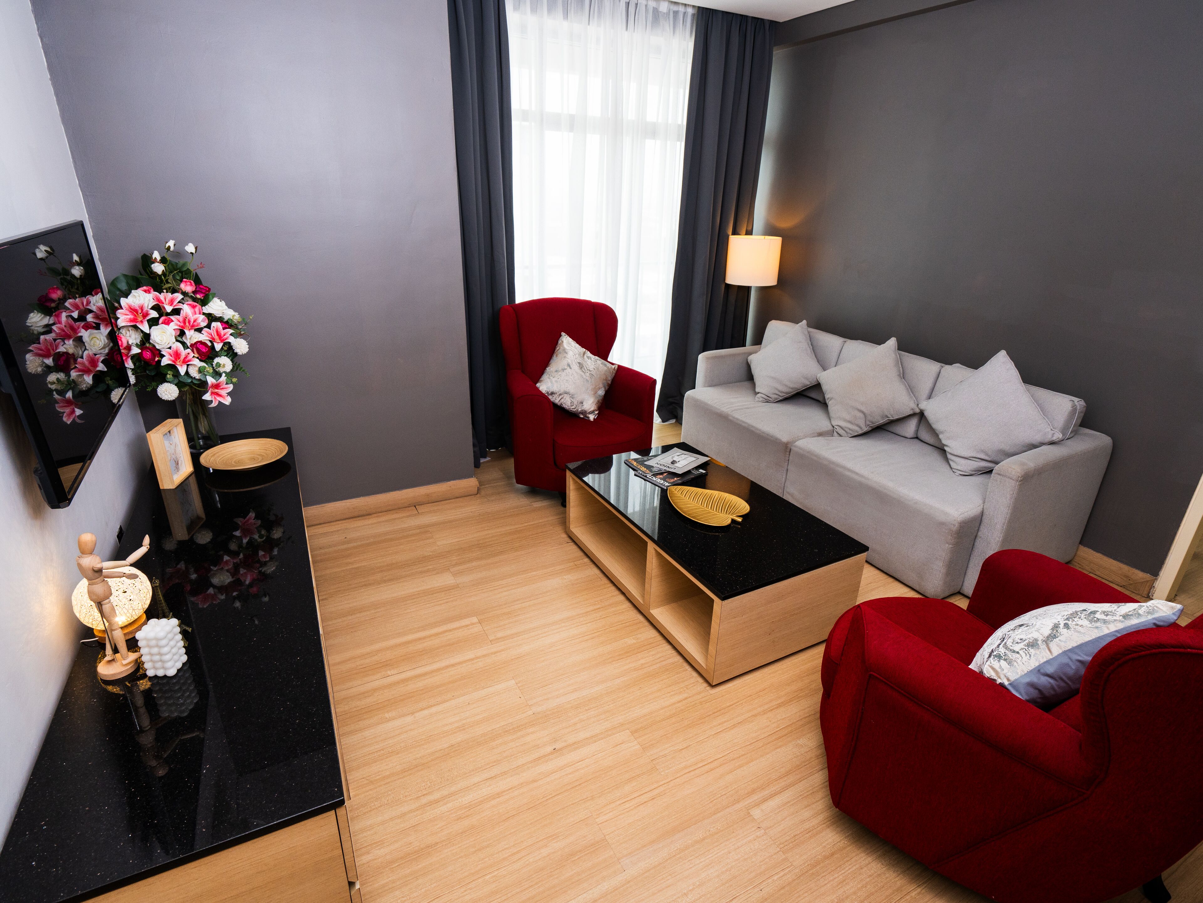 Área de sala de estar