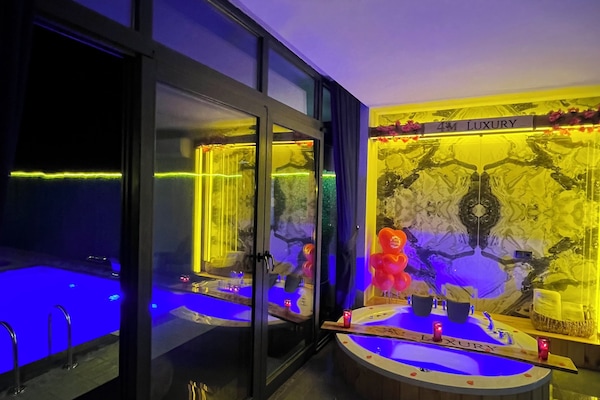 1 habitación y ropa de cama de alta calidad