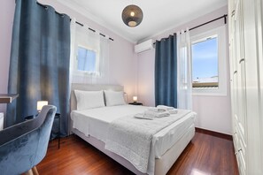 2 soveværelser, skrivebord, weekendseng, gratis Wi-Fi