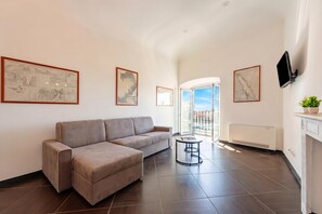 Appartement Standard, plusieurs chambres, vue mer (Sea View Apartment Next To Acquarium) | Coin séjour