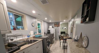 2 bedroom unit with separate entrance in Lougheed area 10 mins walk to askytrain