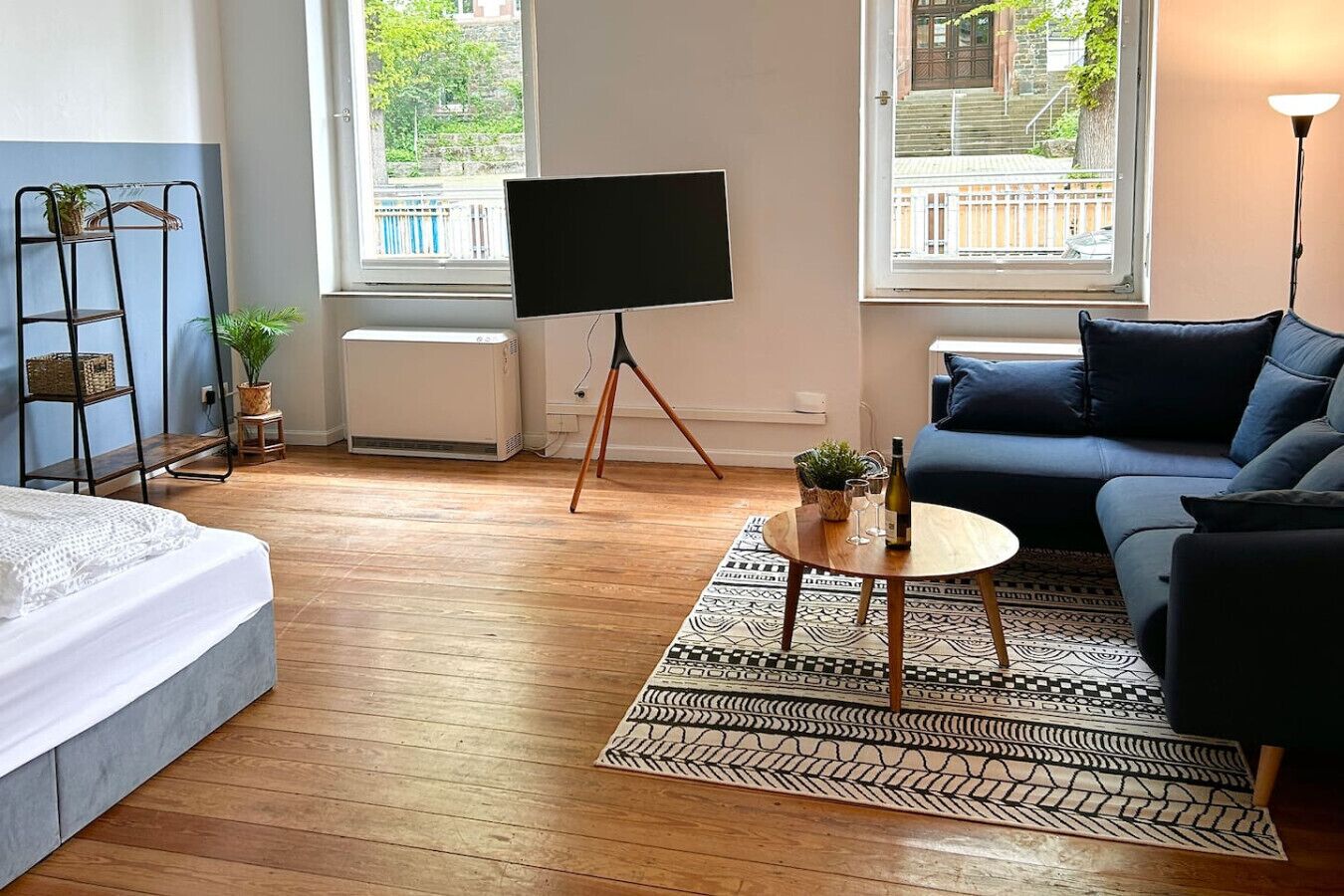 2 室のベッドルーム、アイロン / アイロン台、旅行用ベビーベッド、WiFi (無料)