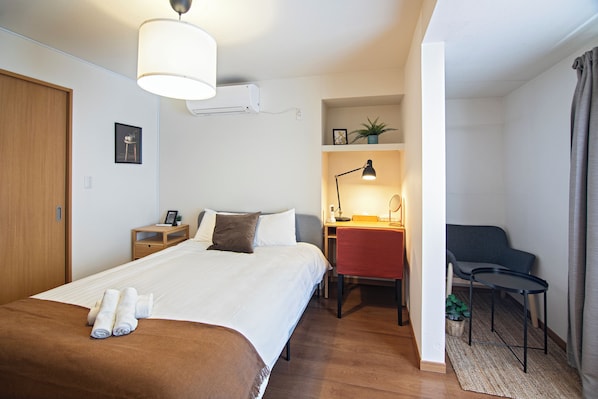 Appartement Classique | 2 chambres, bureau, Wi-Fi gratuit