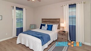 3 habitaciones, escritorio, wifi gratis y ropa de cama 