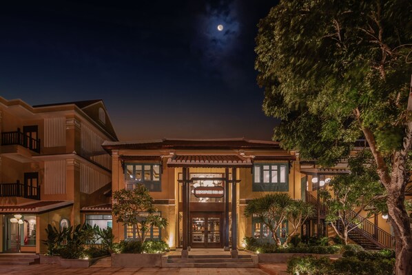 Fachada de la propiedad