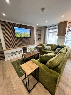 Smart TV, video games, DVD player, books