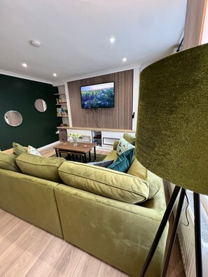 Smart TV, video games, DVD player, books