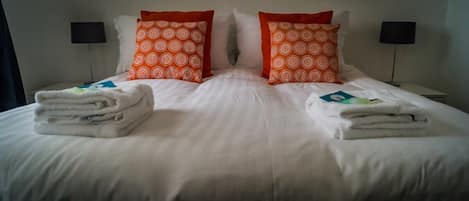 5 chambres, fer et planche à repasser, Wi-Fi, draps fournis