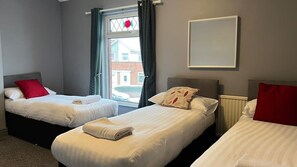 2 soveværelser, strygejern/strygebræt, Wi-Fi, sengetøj