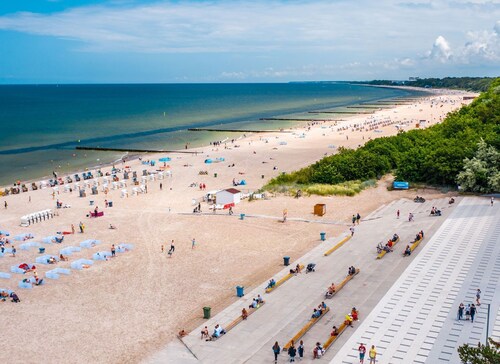 Schick - Modern City & Beach Kołobrzeg Pool und Sauna Appartement Neu & Ruhig