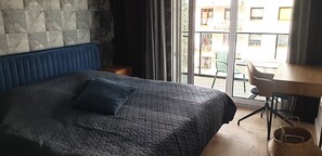 1 slaapkamer, een strijkplank/strijkijzer, gratis wifi