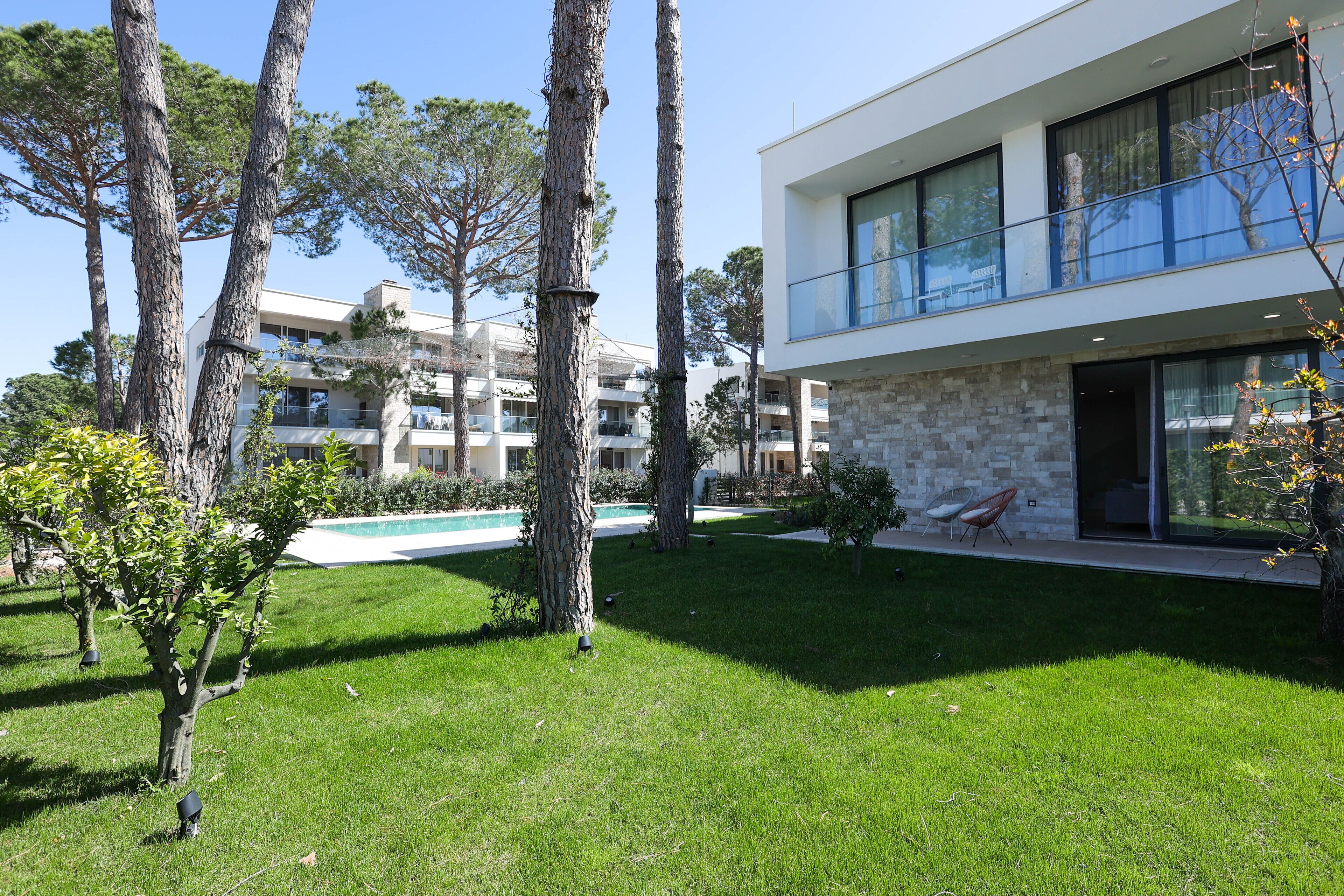 إطلالة على الحديقة