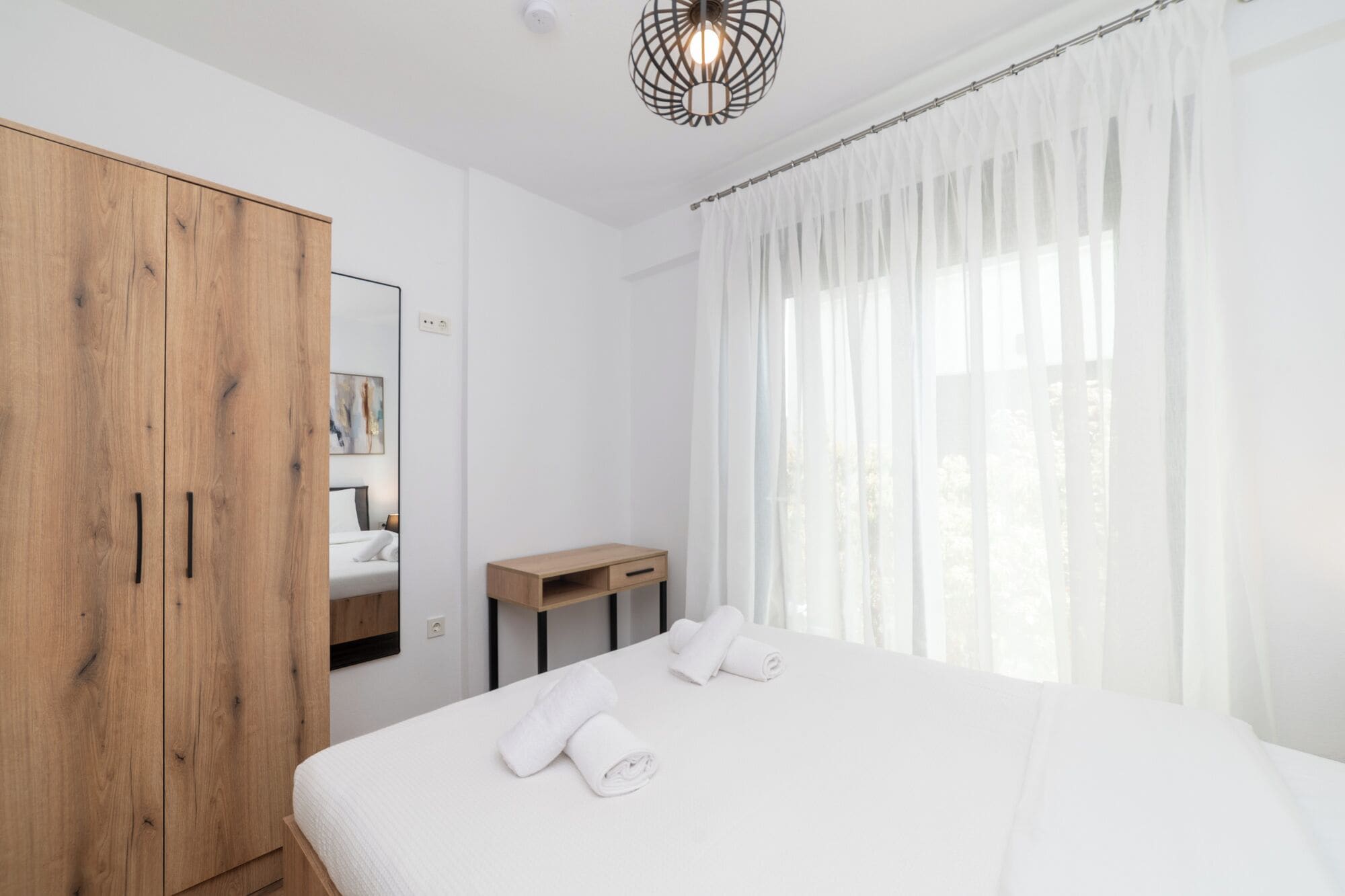 1 Schlafzimmer, Reisekinderbett, kostenloses WLAN, Bettwäsche