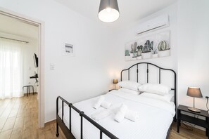 1 Schlafzimmer, Reisekinderbett, kostenloses WLAN, Bettwäsche