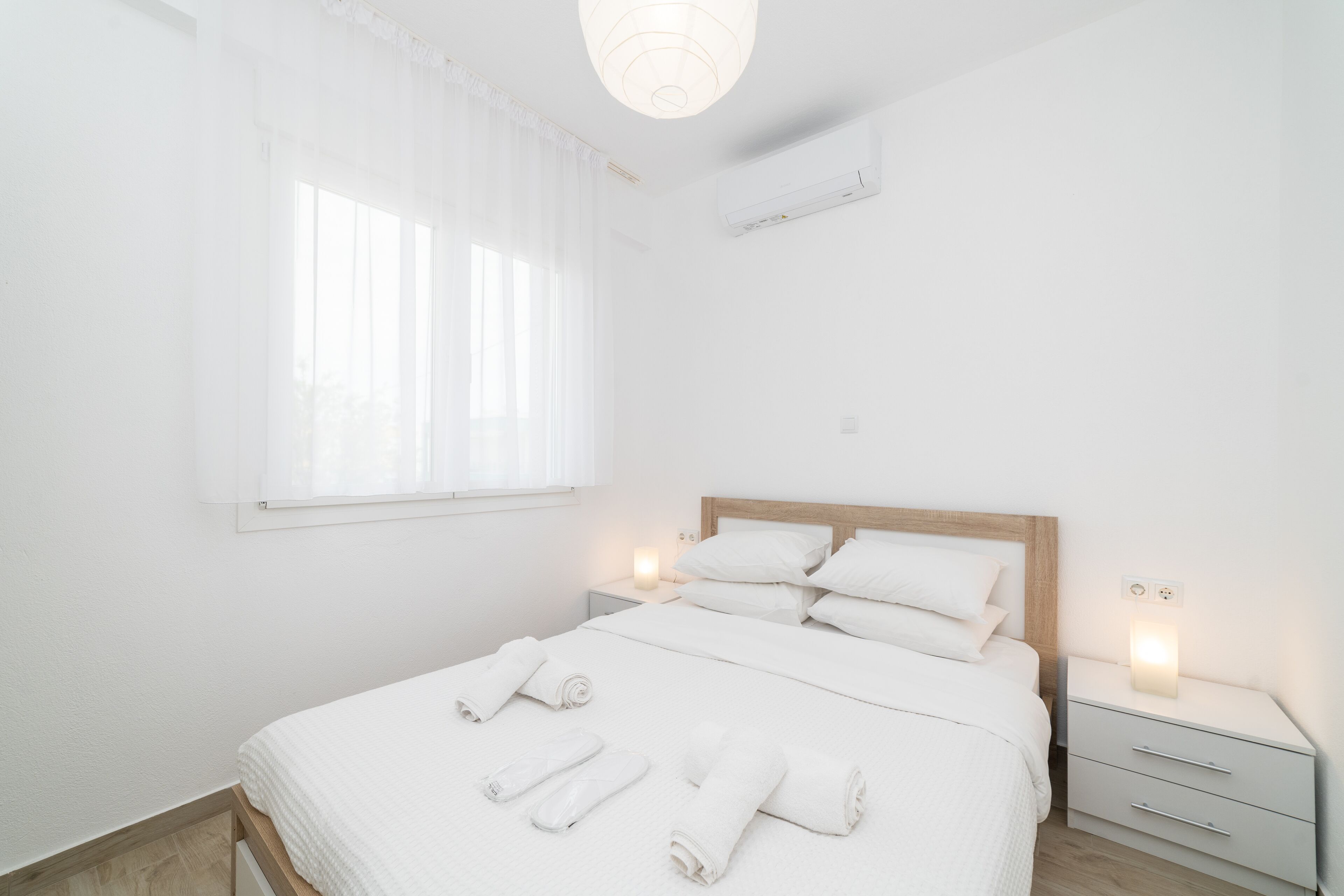 1 bedroom, iron/ironing board, travel crib, free WiFi