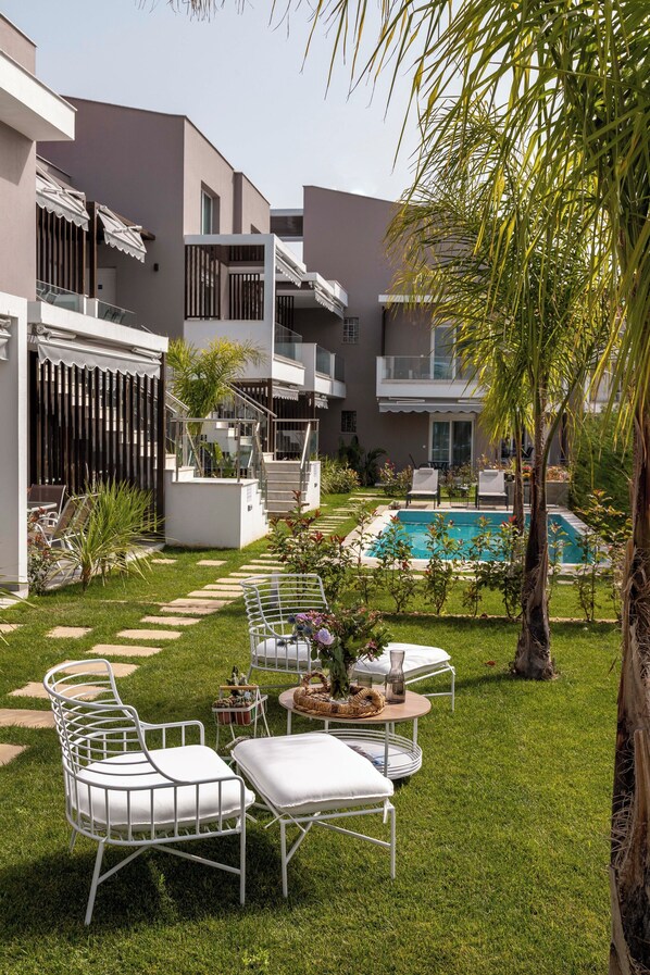 Pool - Anastasia Residential Complex-Two-Bedroom Loft with Pool Access (Kavala)