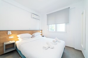 2 slaapkamers, een strijkplank/strijkijzer, gratis wifi, beddengoed