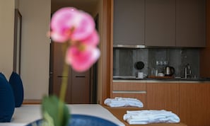 Desk, soundproofing, free WiFi - New wave apart hotel (Batumi)