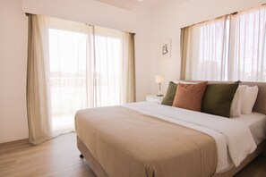 Luxury Apartment, City View | 2 bedrooms, in-room safe, blackout curtains, iron/ironing board - Phaedrus Living: Modern City View Flat Nafi (Limassol)