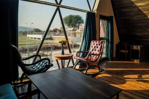 Sala de estar en el lobby