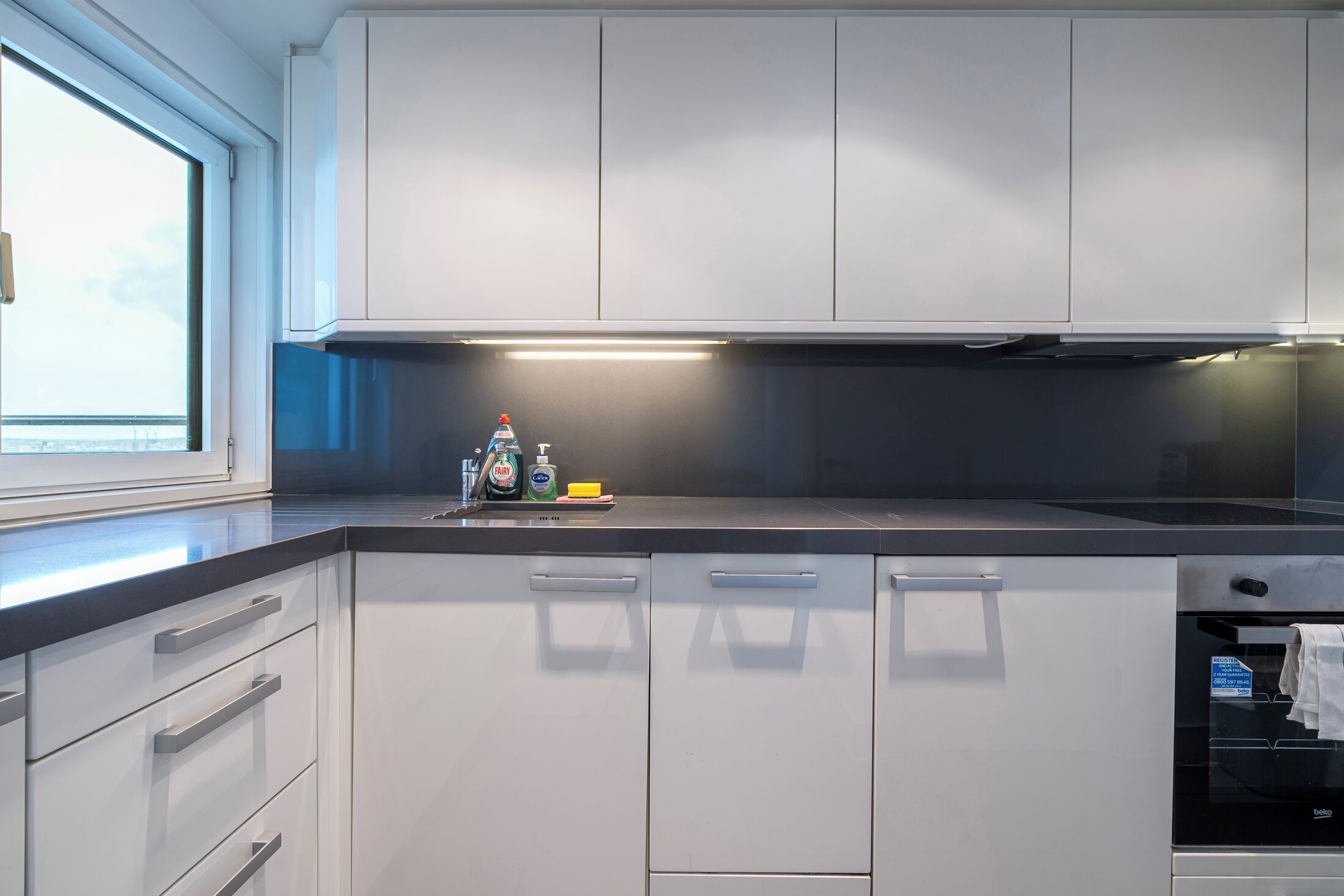 Departamento (2 Bedrooms) | Cocina privada | Refrigerador, horno, parrilla de estufa y lavavajillas 