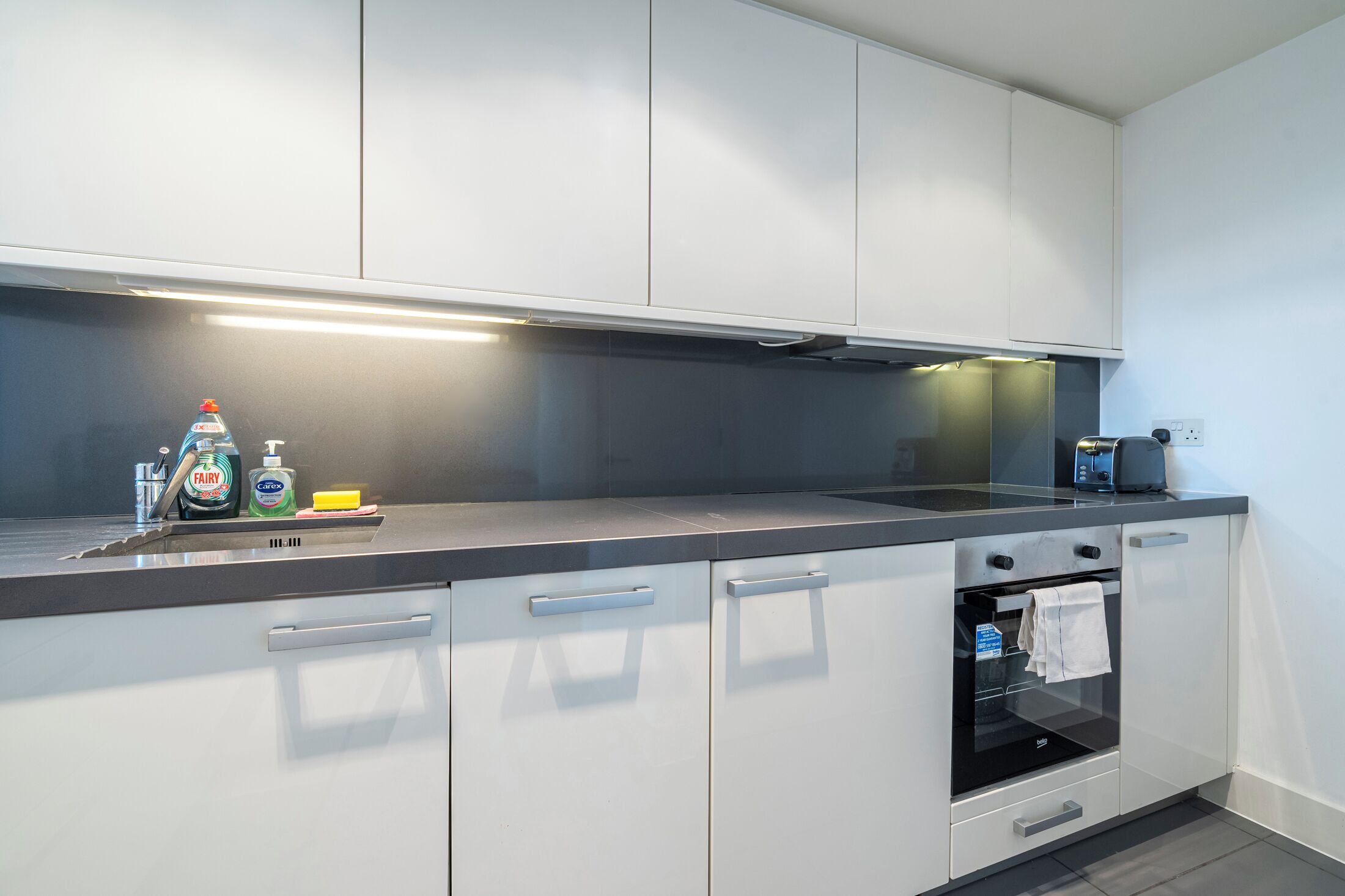 Apartamento (2 Bedrooms) | Cozinha privada | Geladeira, fogão, cooktop, lava-louças