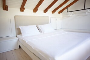 Duplex Deluxe - havsutsikt | 1 sovrum, värdeförvaringsskåp på rummet och individuell inredning