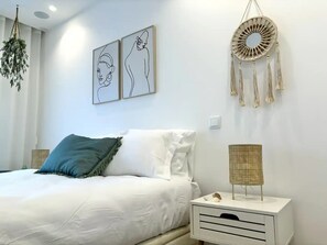 1 soverom, strykejern/-brett, wi-fi (inkludert) og sengetøy