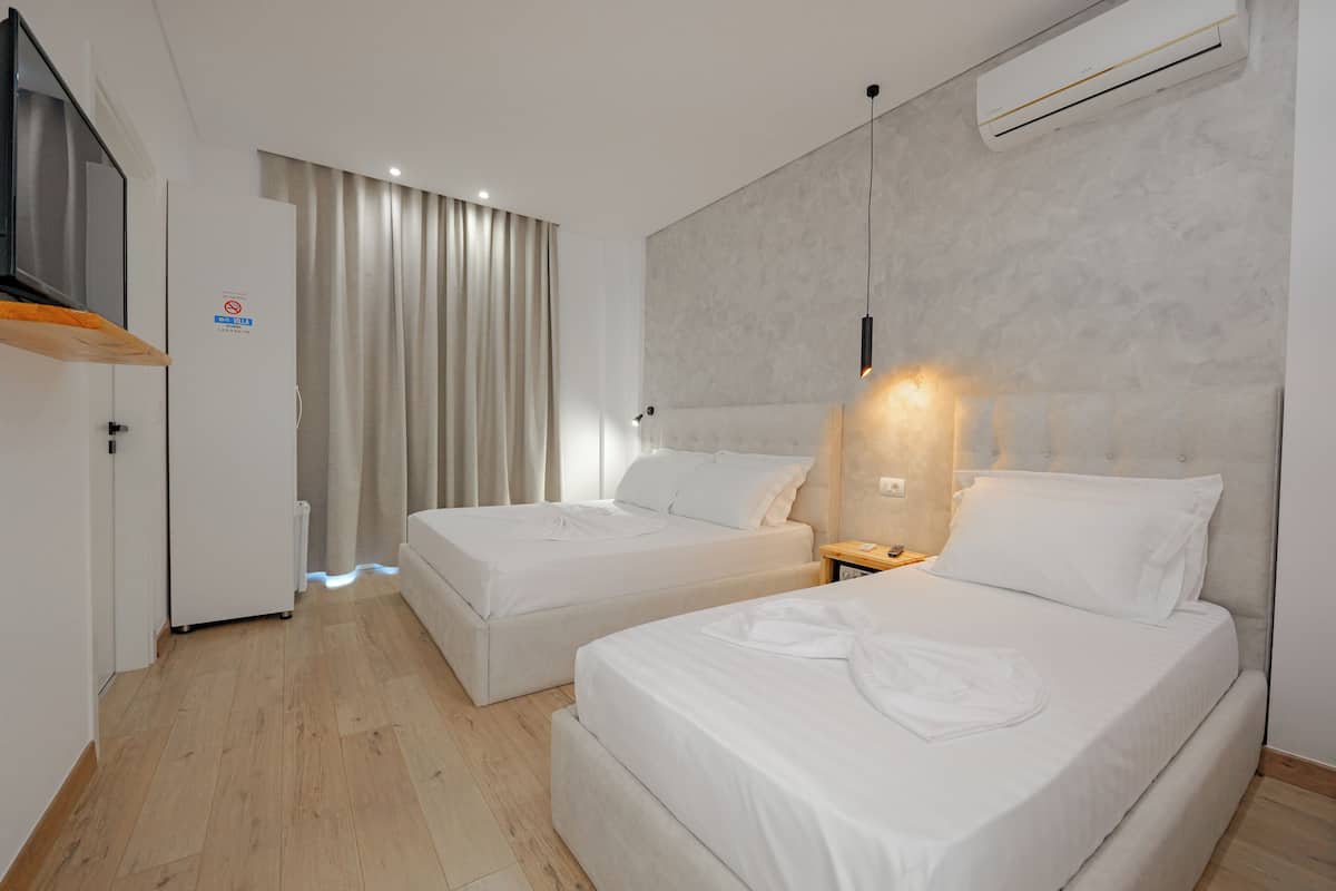 Sistema de insonorización, wifi gratis y ropa de cama 