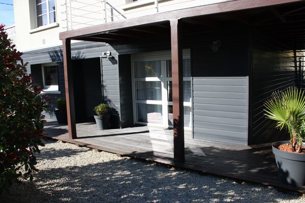 Exterior detail - T2 en rez de Jardin (Saint-Malo)