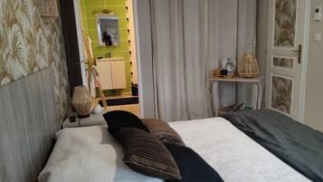 1 dormitorio, wifi, ropa de cama